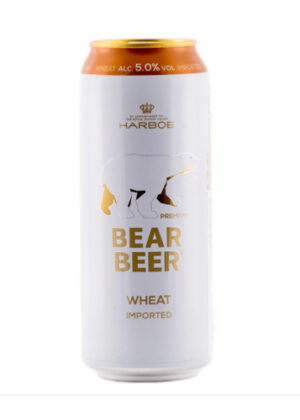 Bia Bear Beer Wheat (Bia Gấu) Đức 5% lon 500ml
