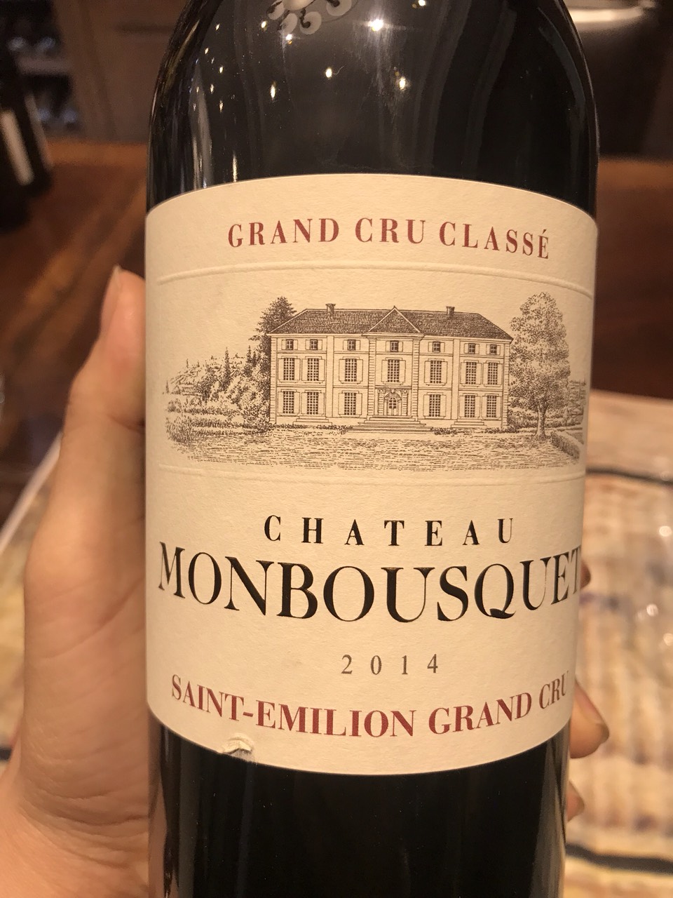 Vang Pháp Chateau Monbousquet 2014