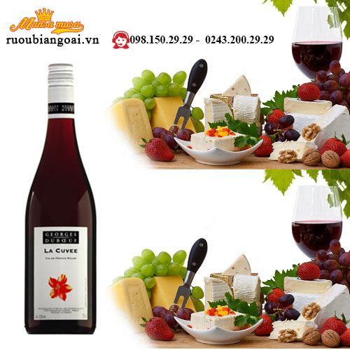 Rượu Vang Pháp Georges Duboeuf La Cuvee Red