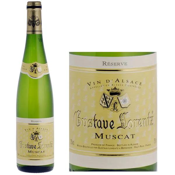 Vang Pháp Gustave Lorentz Muscat Reserve