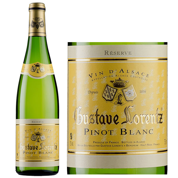 Vang Pháp Gustave Lorentz pinot Blanc Reserve