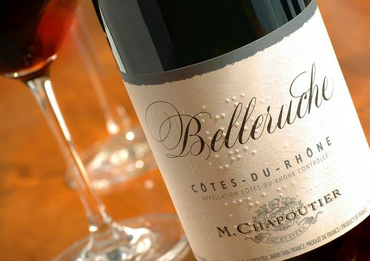 Vang Pháp M.Chapoutier Belleruche Cotes Du Rhone Red