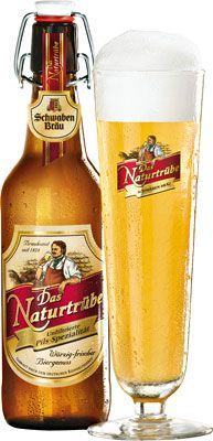 Schwaben Bräu Das Naturtrübe 5% - Chai 500ml