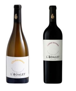 Vang Pháp L’Odalet Chardonay / Cabernet Sauvignon