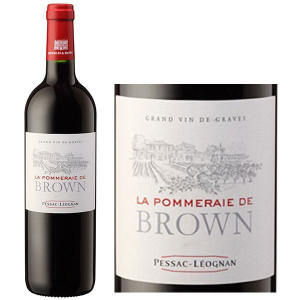 Vang Pháp La Pommeraie De Brown Red 2016