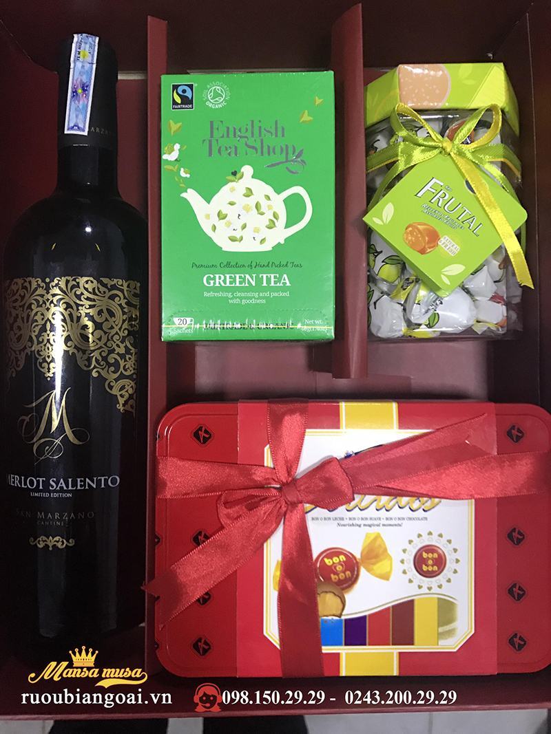 Hộp quà tết 2021 sang trọng lịch sự