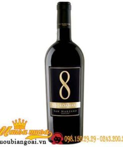 Vang Ý 8 Negroamaro Cao Cấp