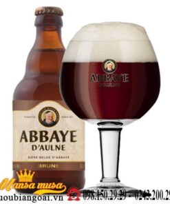 Bia Bỉ Abbaye D'aulne Brune