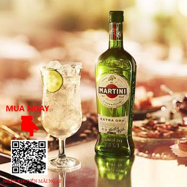 Rượu Martini Extra Dry