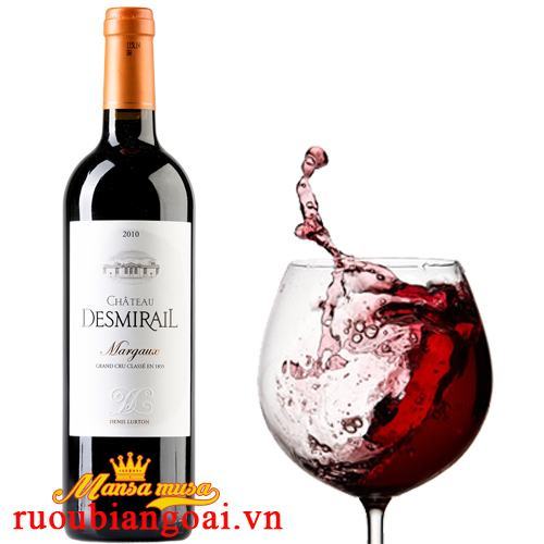 Vang Pháp Chateau Desmirail 2010v