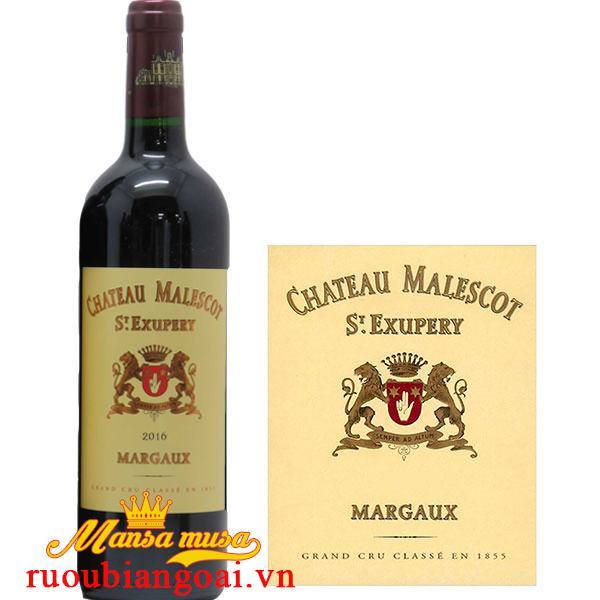 Vang Pháp Chateau Malescot St Exupery 2016