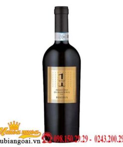 Rượu Vang Ý Uno 1 Primitivo di Manduria Riserva