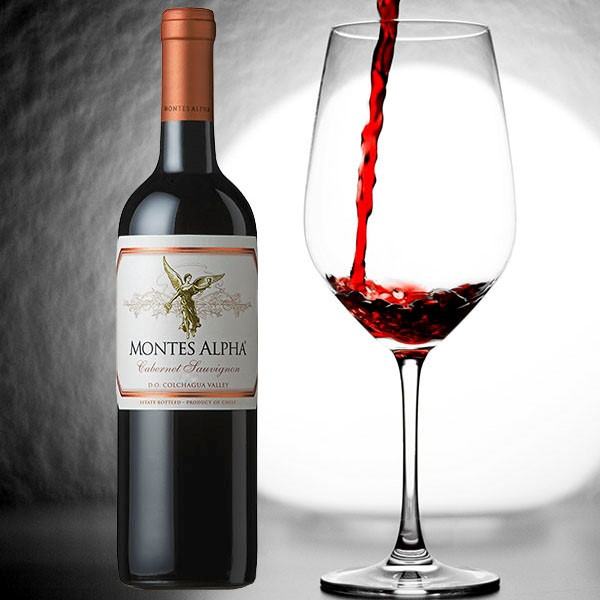 Vang Chile Montes Alpha Cabernet Sauvignon 2018