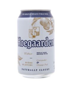 Bia Hoegaarden White 4.9% – Lon 330ml – Thùng 24 Lon
