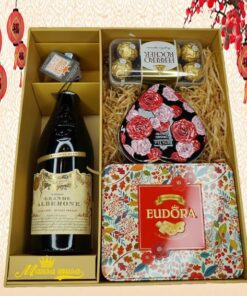 Hộp Quà Tết Vang Ý Sang – Xịn – Mịn