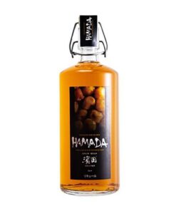 Plum liqueur Hamada with gold leaf 13% 750ml