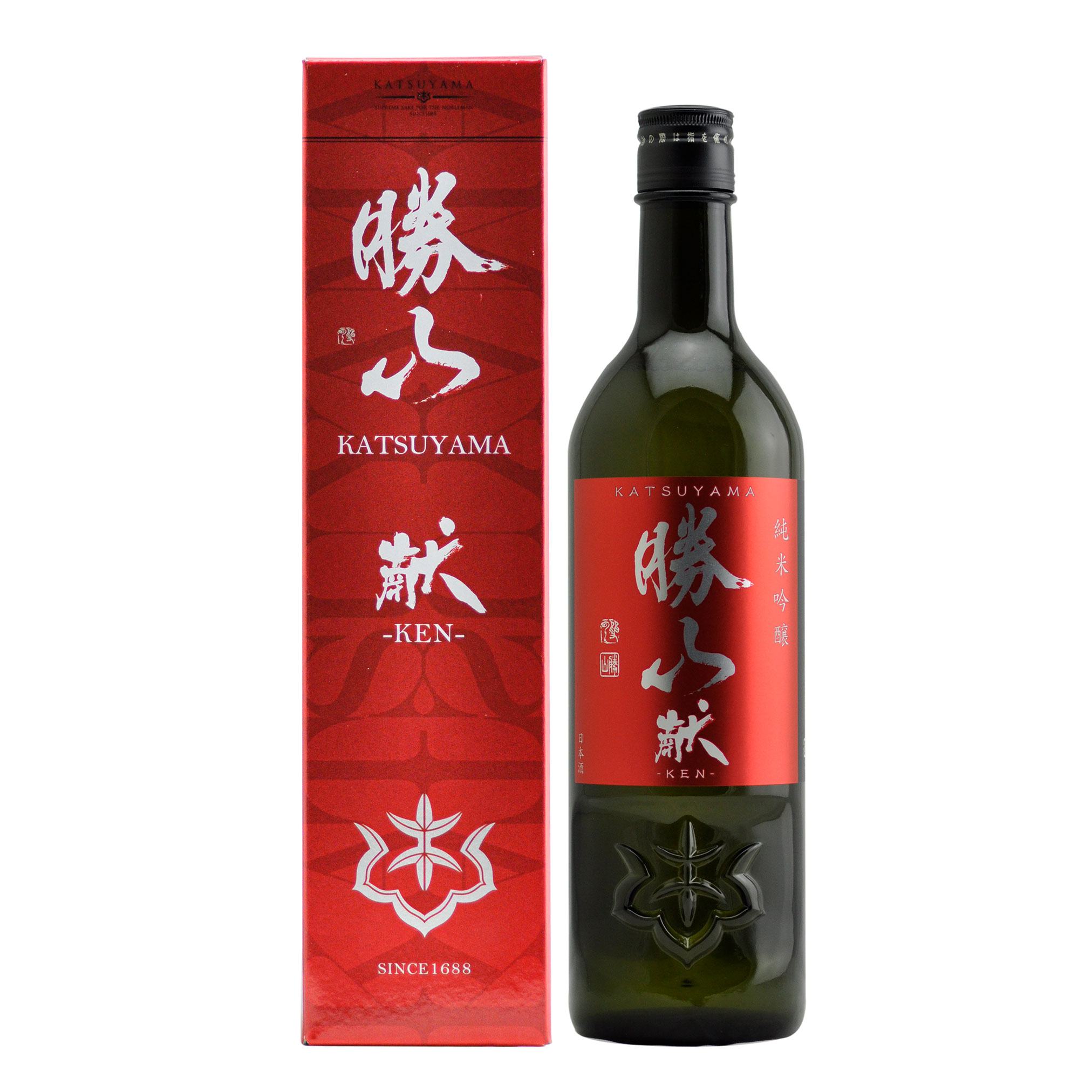 Sake Katsuyama Ken Junmai Ginjo 16% 720ml-1