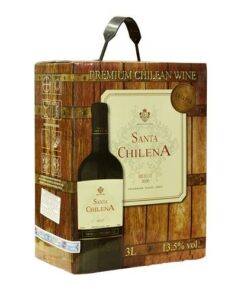 rượu vang bịch bib santa chilena 3l