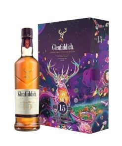 rượu whisky glenfiddich 15 năm - hộp quà tết 2022
