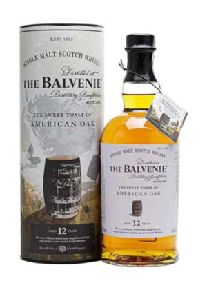 rượu whisky balvenie 12 năm american oak