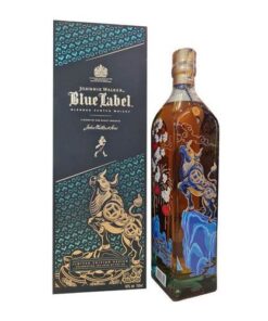 rượu whisky johnnie walker blue ox - tân sửu 2021