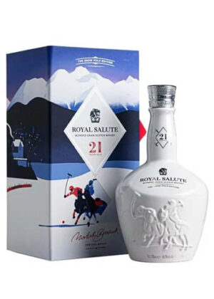 rượu whisky royal salute 21 năm snow polo edition
