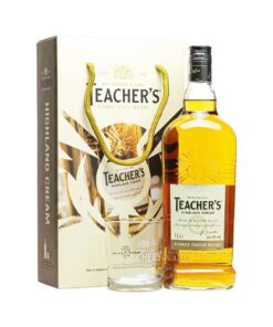 rượu whisky teacher's 1l - hộp quà tết 2022
