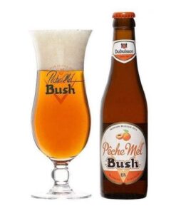 Bia chai Pêche Mel Bush 330ml