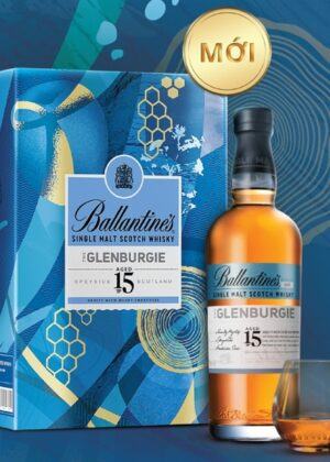 Ballantine’s 15 năm the glenburgie – hộp quà tết 2023