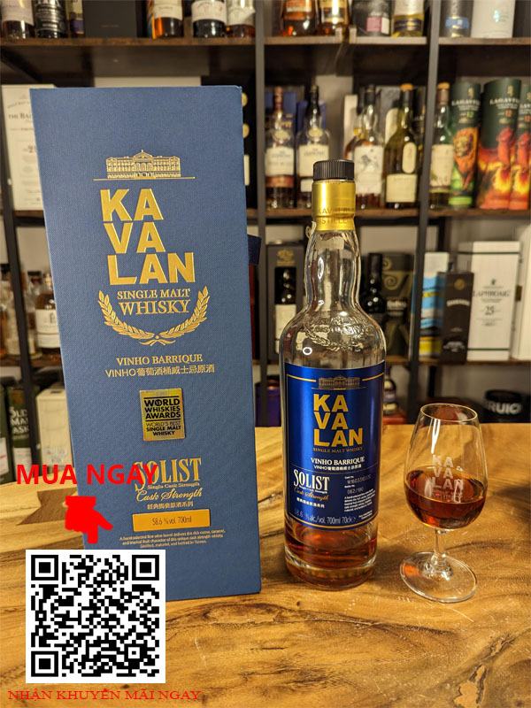 Kavalan Solist Vinho Barrique Cask Strength