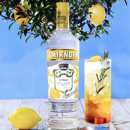 Rượu Smirnoff Vodka Citrus