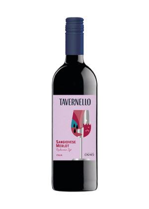 Rượu Vang Ý Tavernello Sangiovese Merlot Rubicone