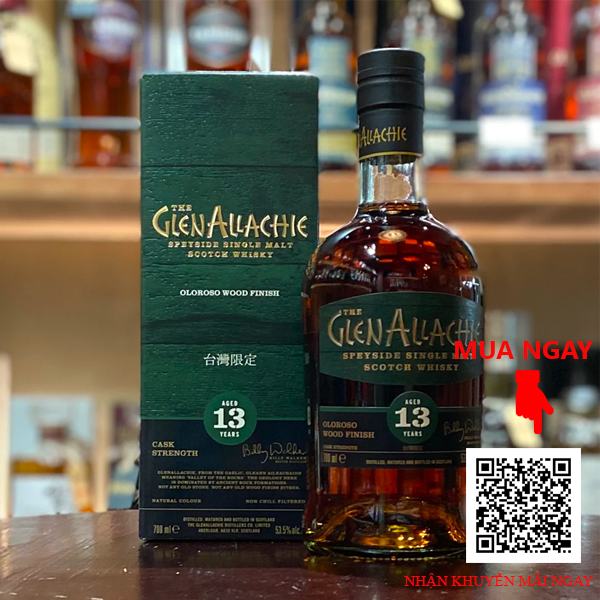 Rượu Whisky Glenallachie 13 YO Madeira Wood Finish