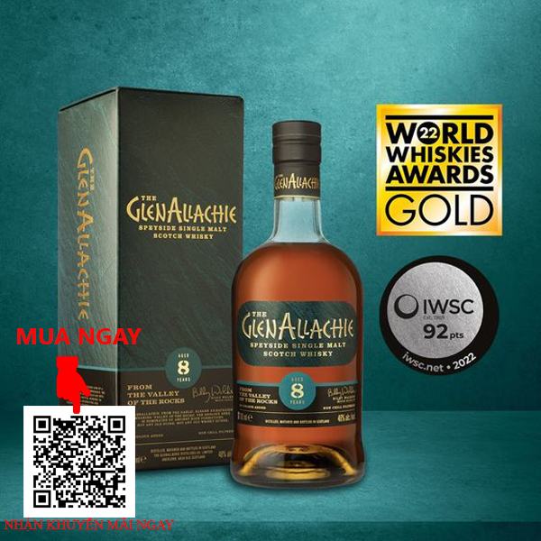 Rượu Whisky Single Malt Glenallachie 8