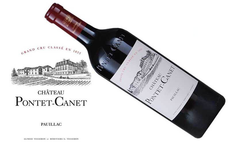 Rượu vang Pháp Chateau Pontet-Canet 2005