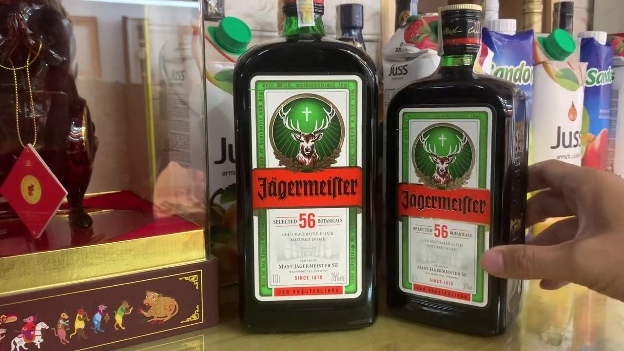 Nên mua rượu Jagermeister dung tích 700ml hay 1L?