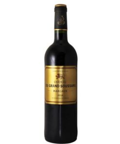 Rượu vang Pháp CHÂTEAU DU GRAND SOUSSANS Margaux
