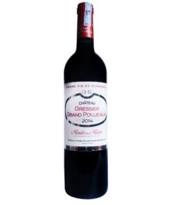 Rượu vang Pháp Chateau Gressier Grand Poujeaux 2014