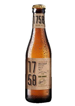 Bia 1758 IPA 6.5% Bỉ chai 330ml