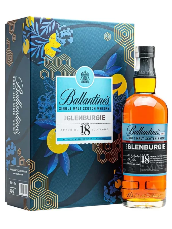 Ballantine's 18 Năm The Glenburgie - Hộp Quà Tết 2024
