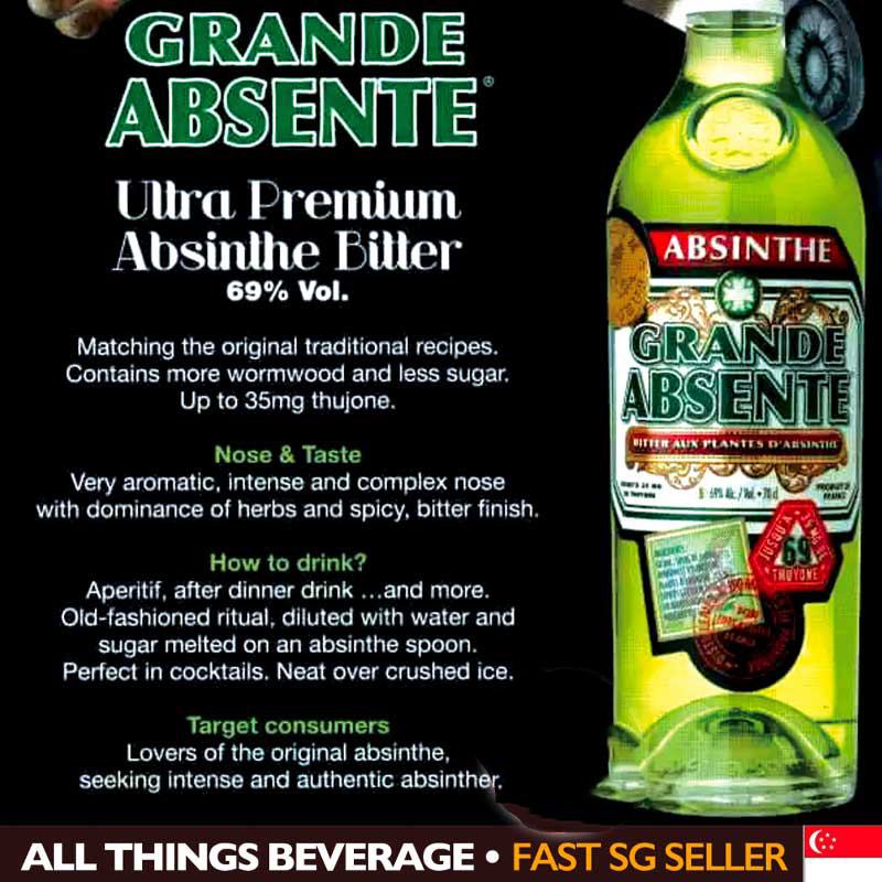 Rượu mùi Absinthe Grande Absente 69