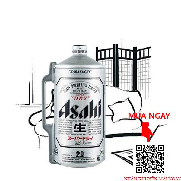 Bia Asahi Super Dry 2L