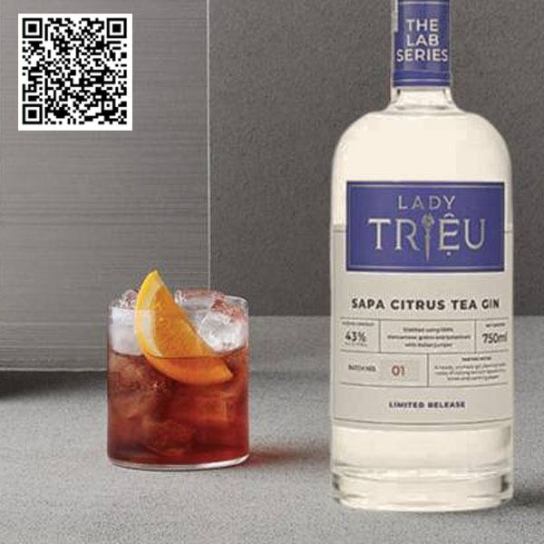 LADY TRIỆU LAB SERIES SAPA CITRUS TEA GIN