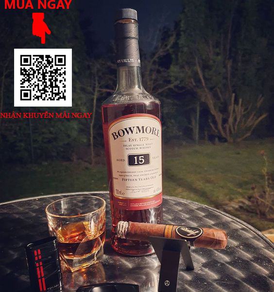 Rượu Bowmore 15