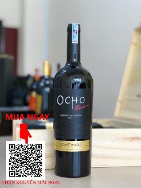 Rượu vang Chile OchoTierras Ocho Reserva Cabernet Sauvignon