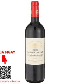 Vang Pháp đỏ Clos Saint Vincent