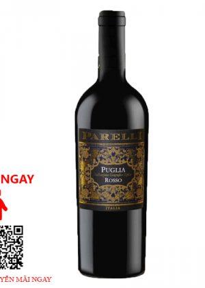 Rượu Vang Ý Parelli Rosso Puglia