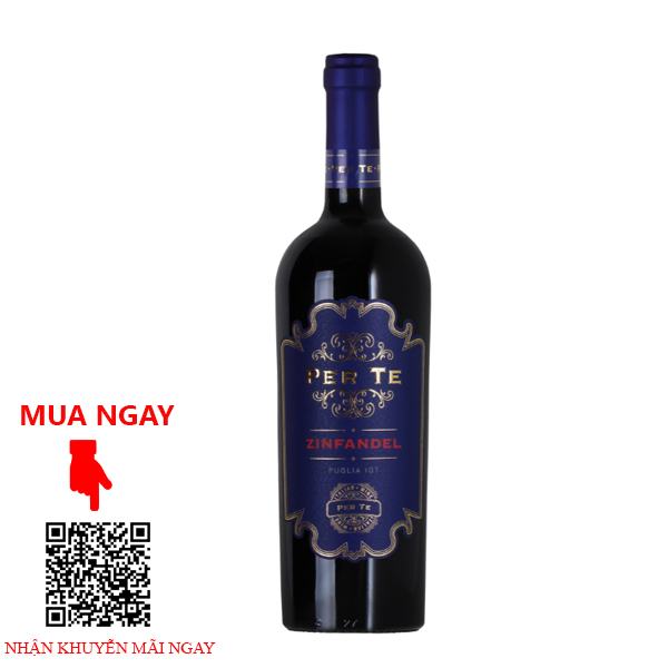 Ruợu vang Ý Perte Zinfandel Puglia IGT