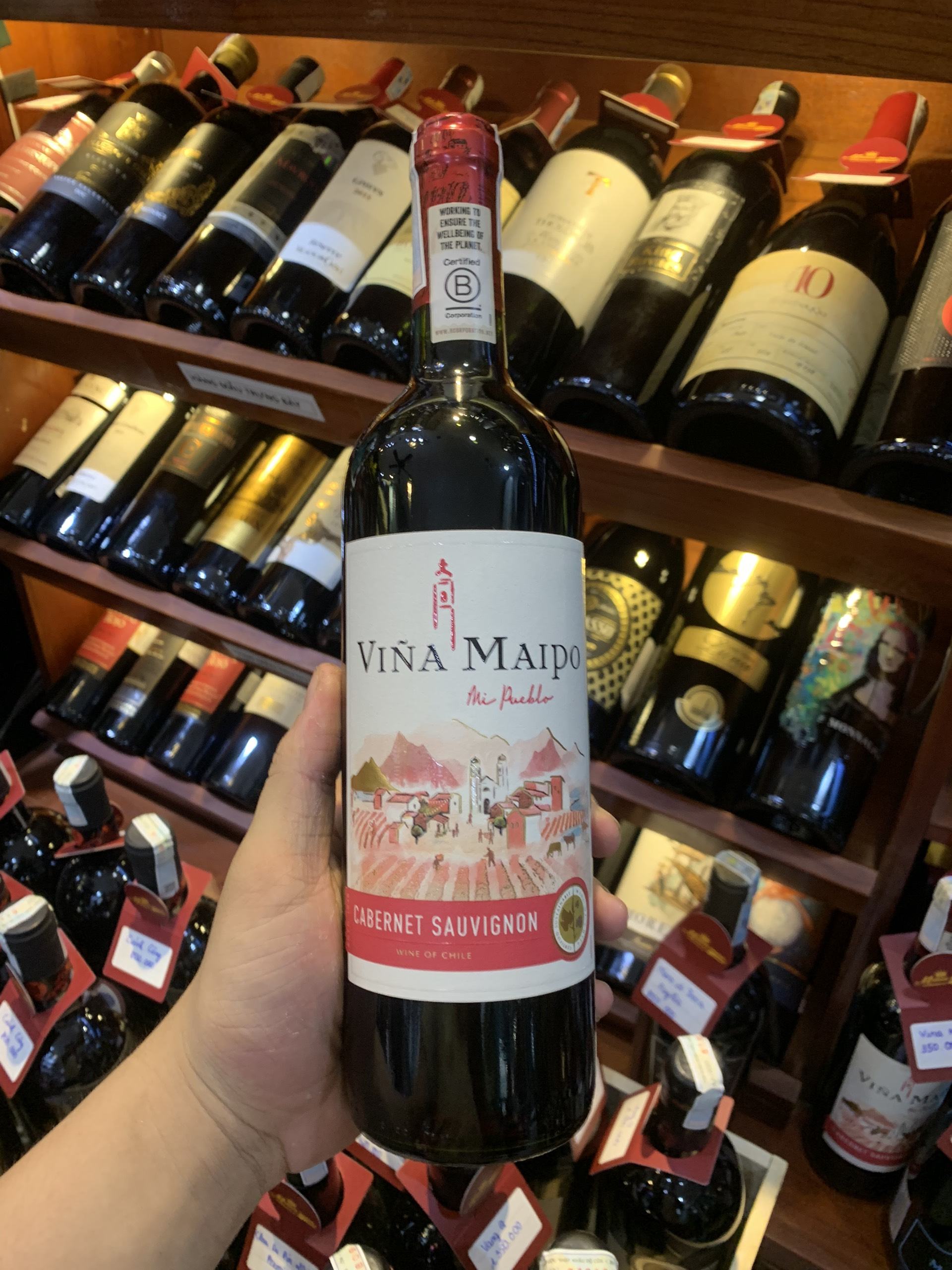 rượu vang Vina Maipo Mi Pueblo Cabernet Sauvignon