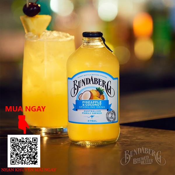 Nước Ép Dứa Và Dừa Bundaberg Pineapple And Coconut